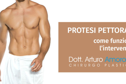 Inserimento protesi petto uomo