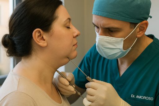 Liposuzione mento Napoli – riduzione doppio mento con il Dr. Amoroso